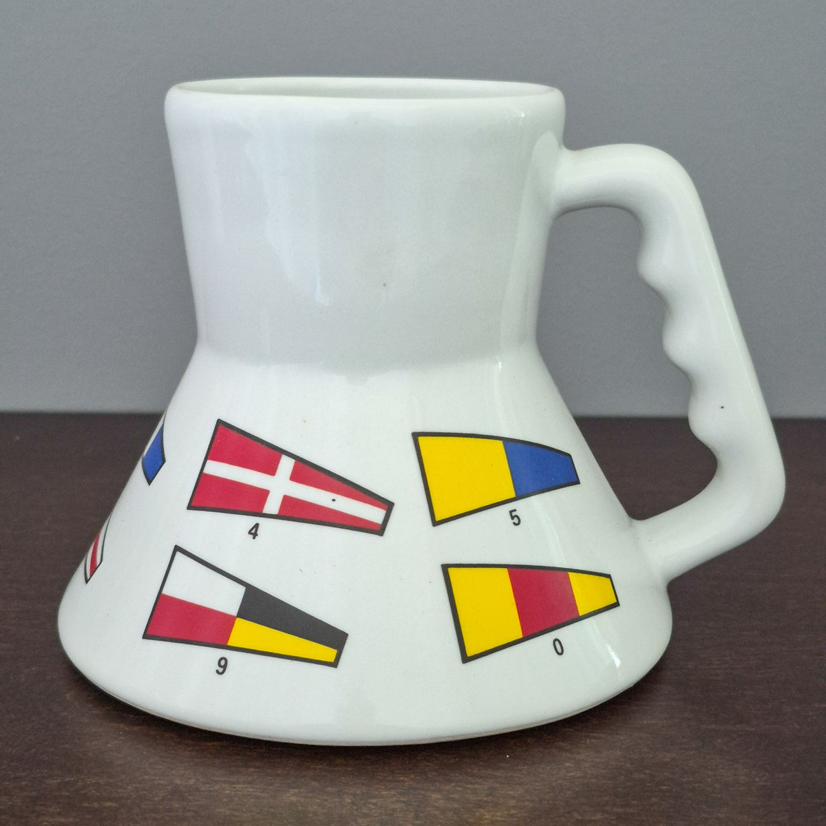 Feltman Langer "Bearly Surviving" Novelty Mug, c.1979 California USA