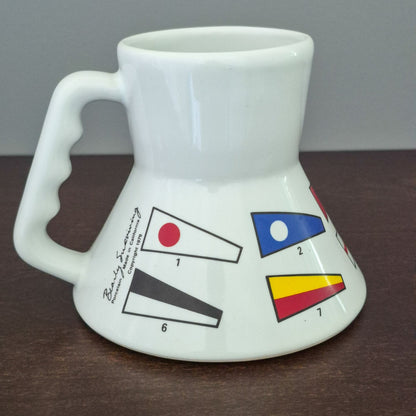 Feltman Langer "Bearly Surviving" Novelty Mug, c.1979 California USA