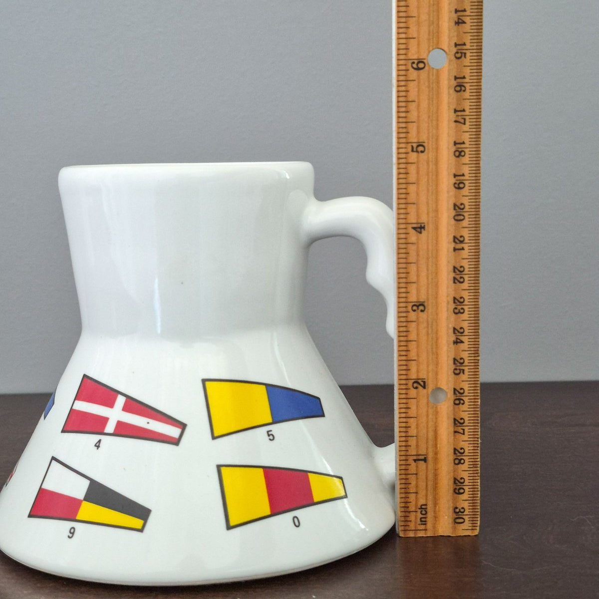 Feltman Langer "Bearly Surviving" Novelty Mug, c.1979 California USA
