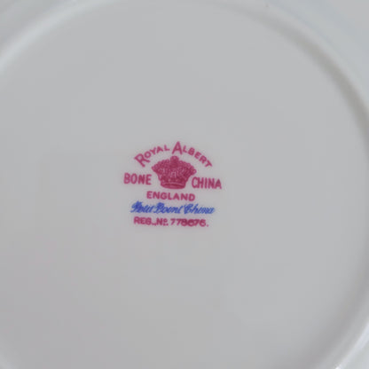 Royal Albert Petit Point Bread Plate, Set of 4, England c.1932-97