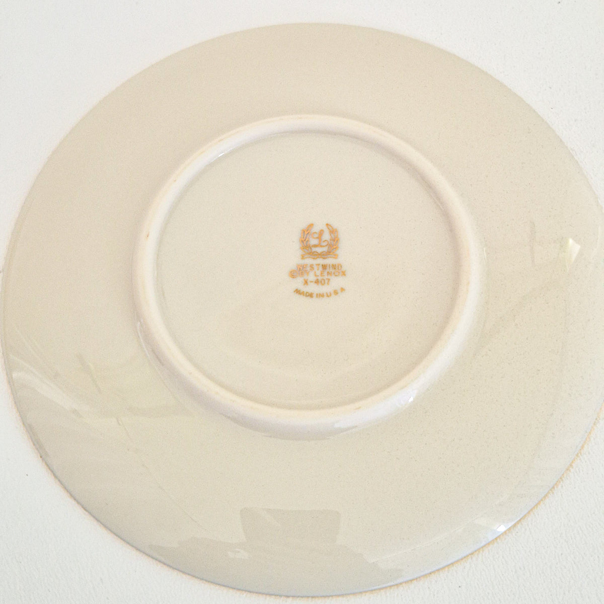 Lenox "Westwind" Bread Plate Set, c.1953-80 USA