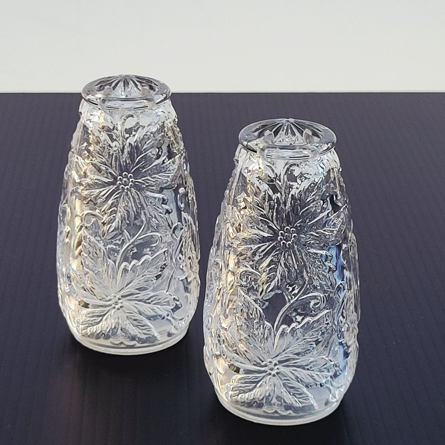 Princess House Fantasia Glass Salt & Pepper Shaker