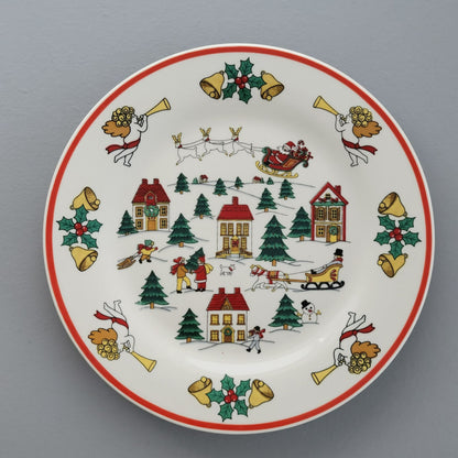 Jamestown The Joy of Christmas Salad Plates, Set of 2