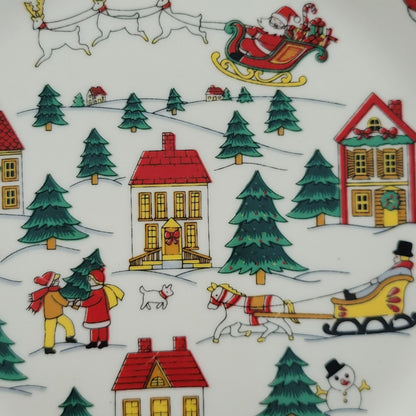 Jamestown The Joy of Christmas Salad Plates, Set of 2