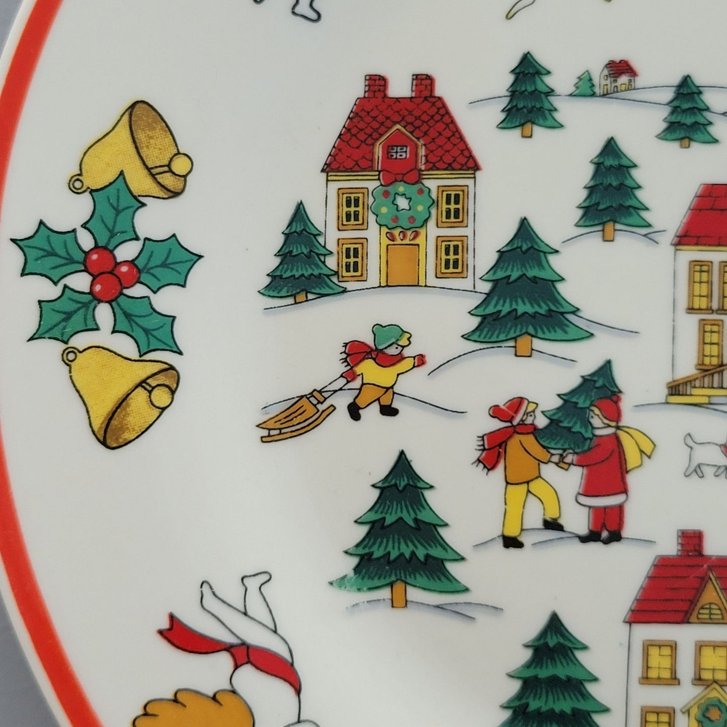 Jamestown The Joy of Christmas Salad Plates, Set of 2