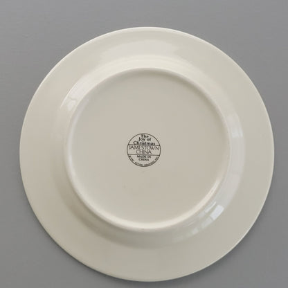 Jamestown The Joy of Christmas Salad Plates, Set of 2