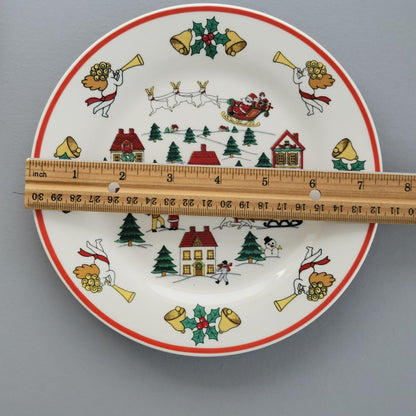 Jamestown The Joy of Christmas Salad Plates, Set of 2