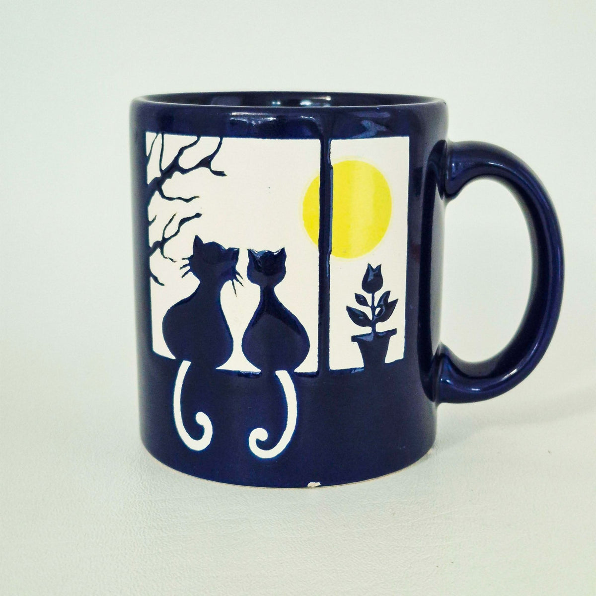 Waechtersbach "Animal House" Cat's in Window Coffee Mug
