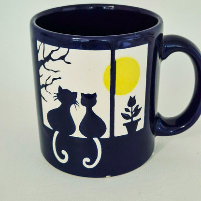 Waechtersbach "Animal House" Cat's in Window Coffee Mug