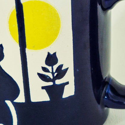 Waechtersbach "Animal House" Cat's in Window Coffee Mug