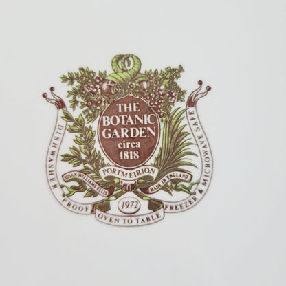 Portmeirion Botanic Garden Treasure Flower Salad Plate, Set of 2