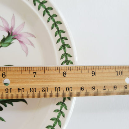 Portmeirion Botanic Garden Treasure Flower Salad Plate, Set of 2