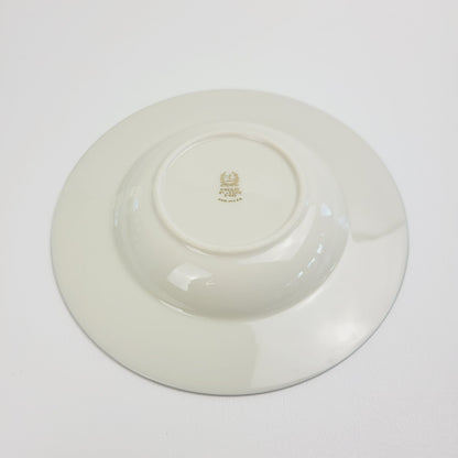 Lenox Kingsley Rim Soup Bowl, Platinum Trim, c.1954-79 USA
