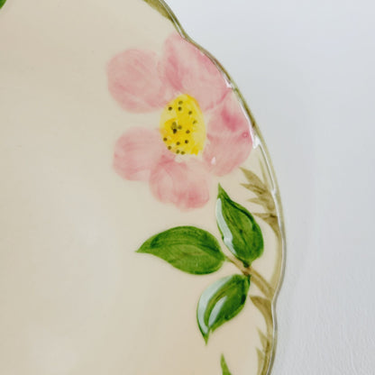 Franciscan Desert Rose Dessert Bowl Set of 2, c.1949-53, USA Back Stamp