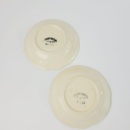Franciscan Desert Rose Dessert Bowl Set of 2, c.1949-53, USA Back Stamp
