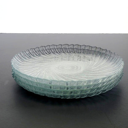 Arcoroc Seabreeze Glass Salad Plate, Set of 4, Made in France