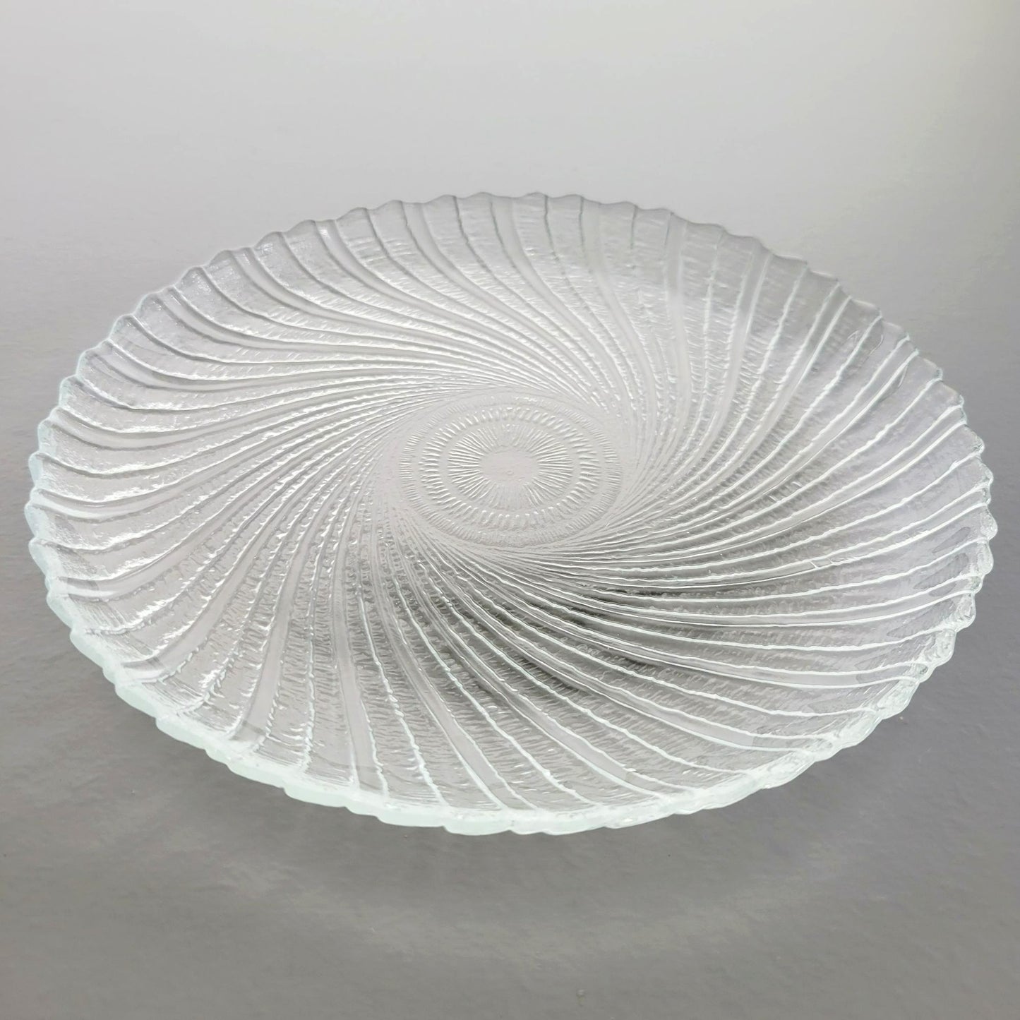 Arcoroc Seabreeze Glass Salad Plate, Set of 4, Made in France