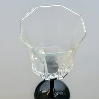 Luminarc Black Octime Wine Glass Set of 4, Made in France