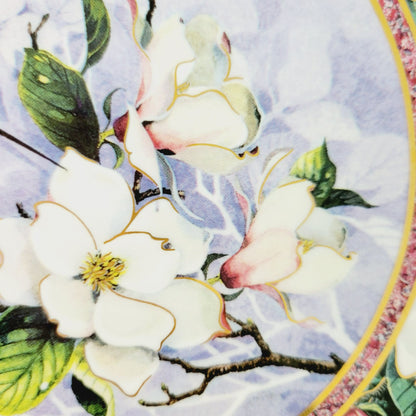 Royal Doulton Hummingbird Plate, White Necked Jacobin Hummingbird, Franklin Mint Heirloom Bird Collectors Plate, Made in England