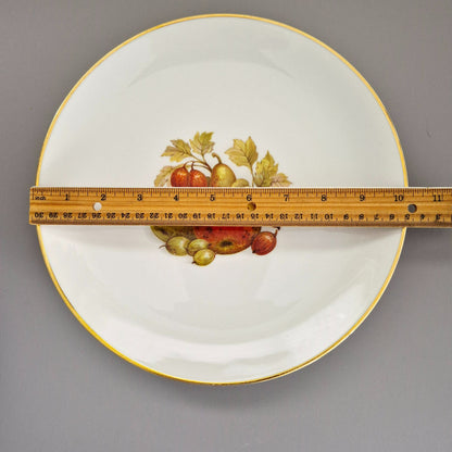 Bareuther Pear & Grape Dinner Plates, c.1970-90s Germany