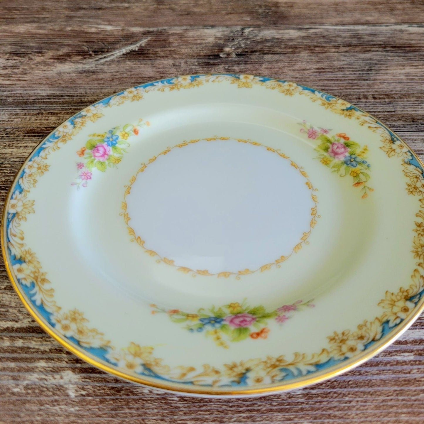 Rose China Noritake RO1 Bread Plate, Set of 2, c.1945-48 Occupied Japan