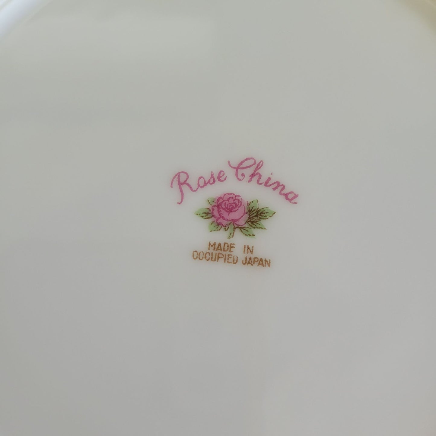 Rose China Noritake RO1 Bread Plate, Set of 2, c.1945-48 Occupied Japan