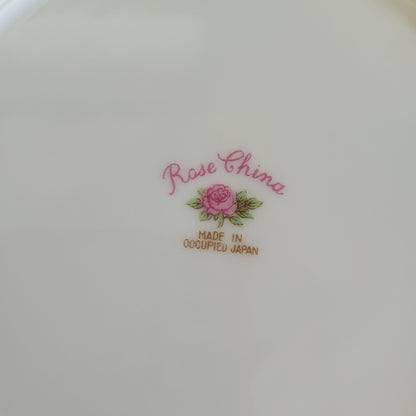 Rose China Noritake RO1 Bread Plate, Set of 2, c.1945-48 Occupied Japan