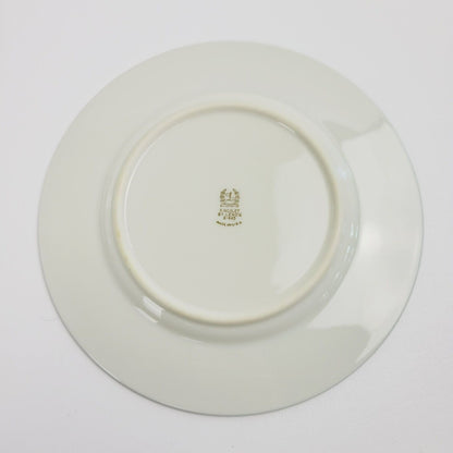 Lenox Kingsley Salad Plate, Platinum Trim, c.1954-79 USA