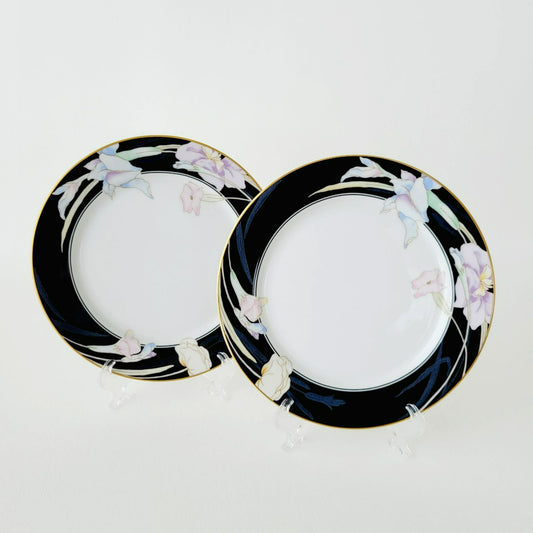Mikasa Charisma Salad Plate, Set of 2, c.1983-97 Japan