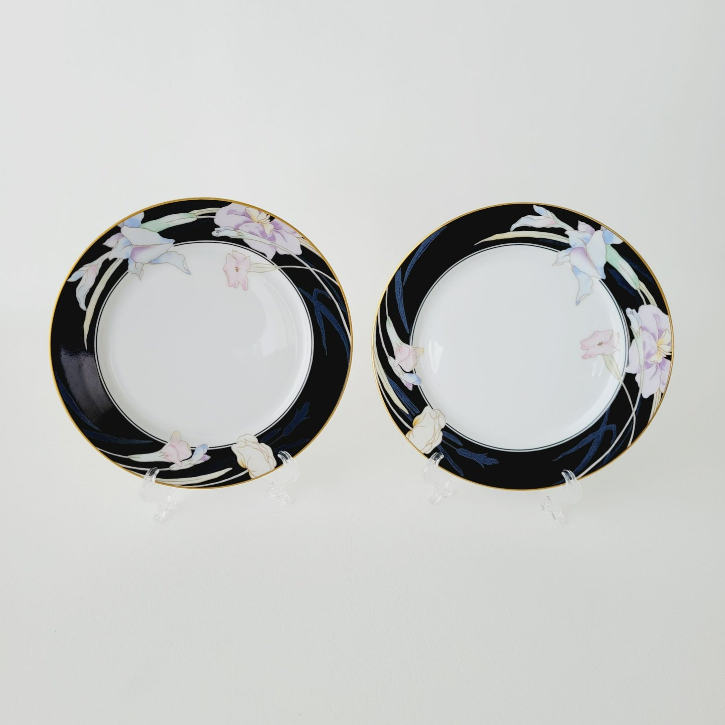 Mikasa Charisma Salad Plate, Set of 2, c.1983-97 Japan