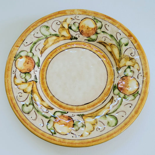 Vietri Affresco Dinner Plate, Made in Italy