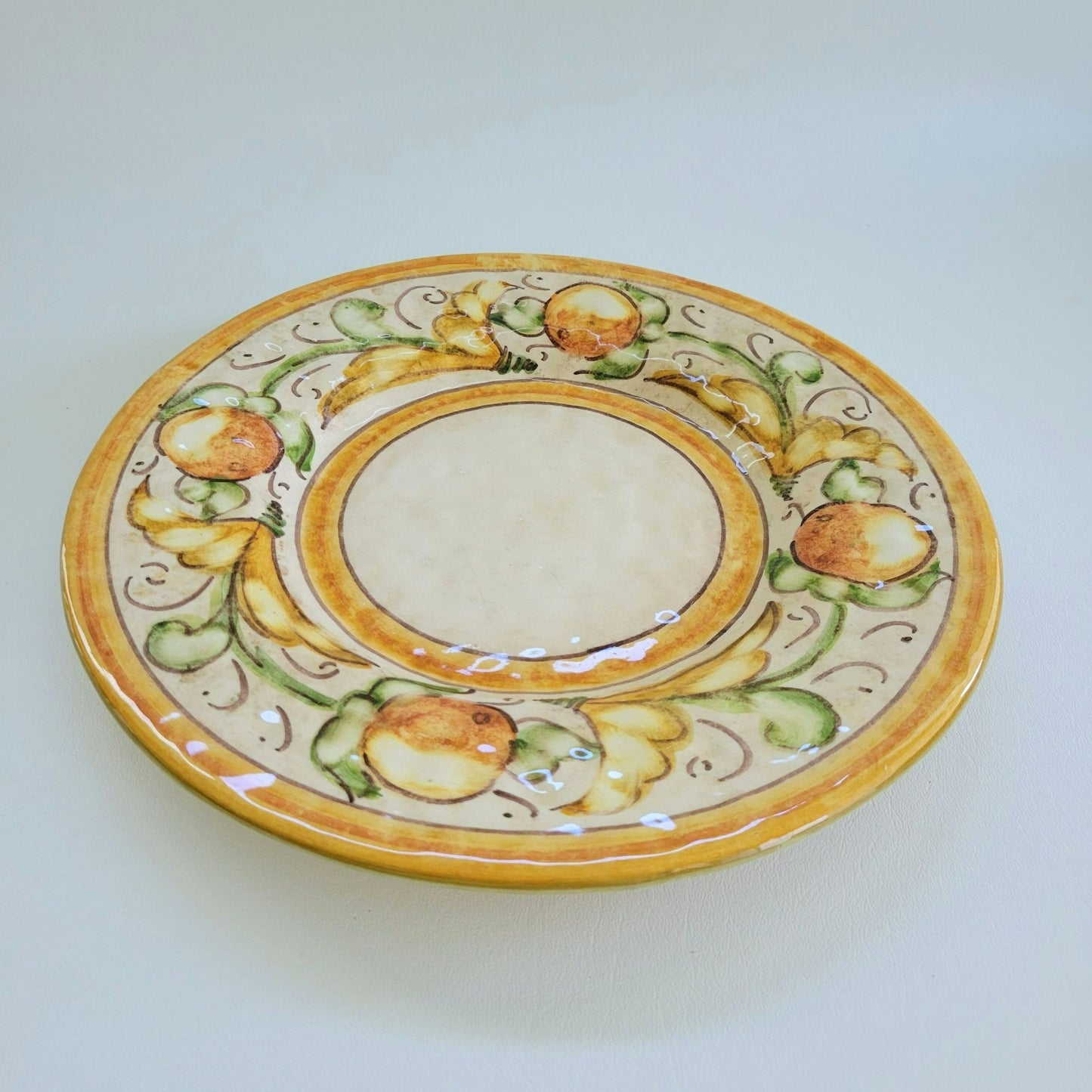 Vietri Affresco Dinner Plate, Made in Italy