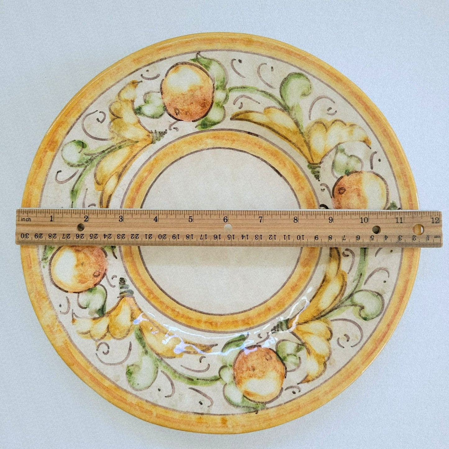 Vietri Affresco Dinner Plate, Made in Italy