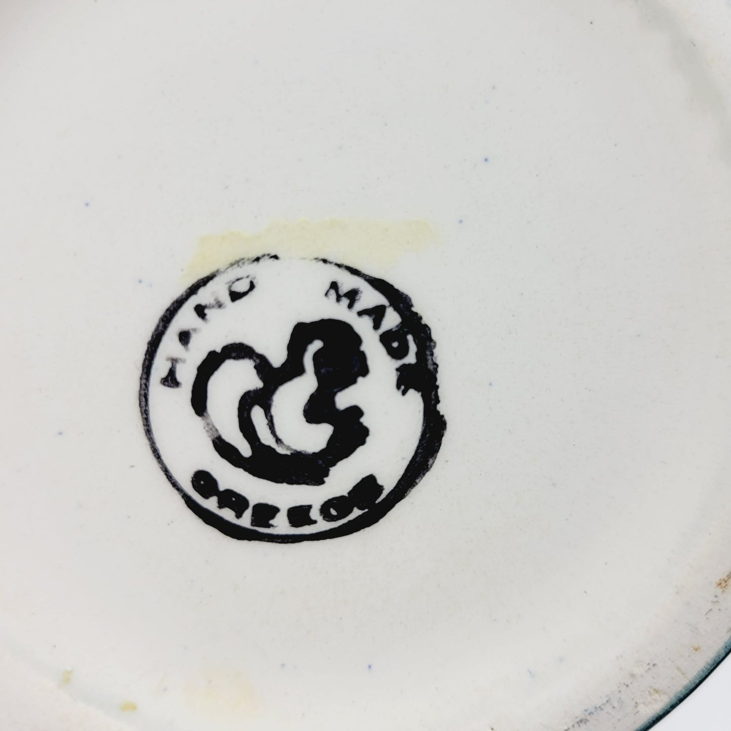 Greek Hand Painted Floral Jug With Stopper, Artist Signed