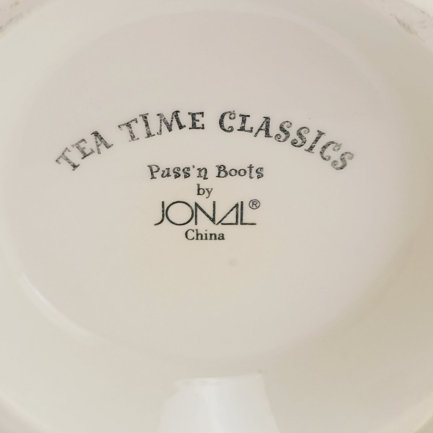Jonal Tea Time Classics, Puss N Boots Ceramic Tea Set