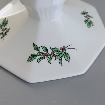 Nikko Christmastime Classic Collection Candlestick Holder c.1979-83