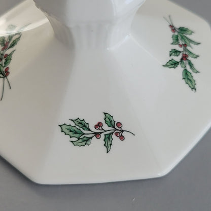 Nikko Christmastime Classic Collection Candlestick Holder c.1979-83