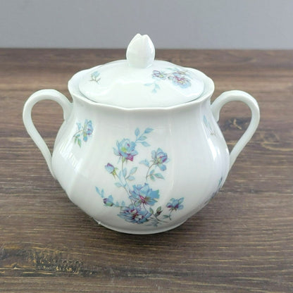 Bernardaud Limoges Gabrielle Sugar Bowl & Lid, Made in France