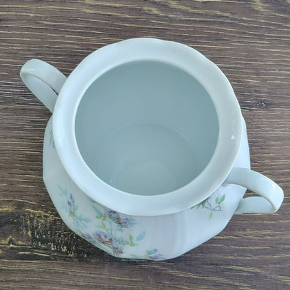 Bernardaud Limoges Gabrielle Sugar Bowl & Lid, Made in France