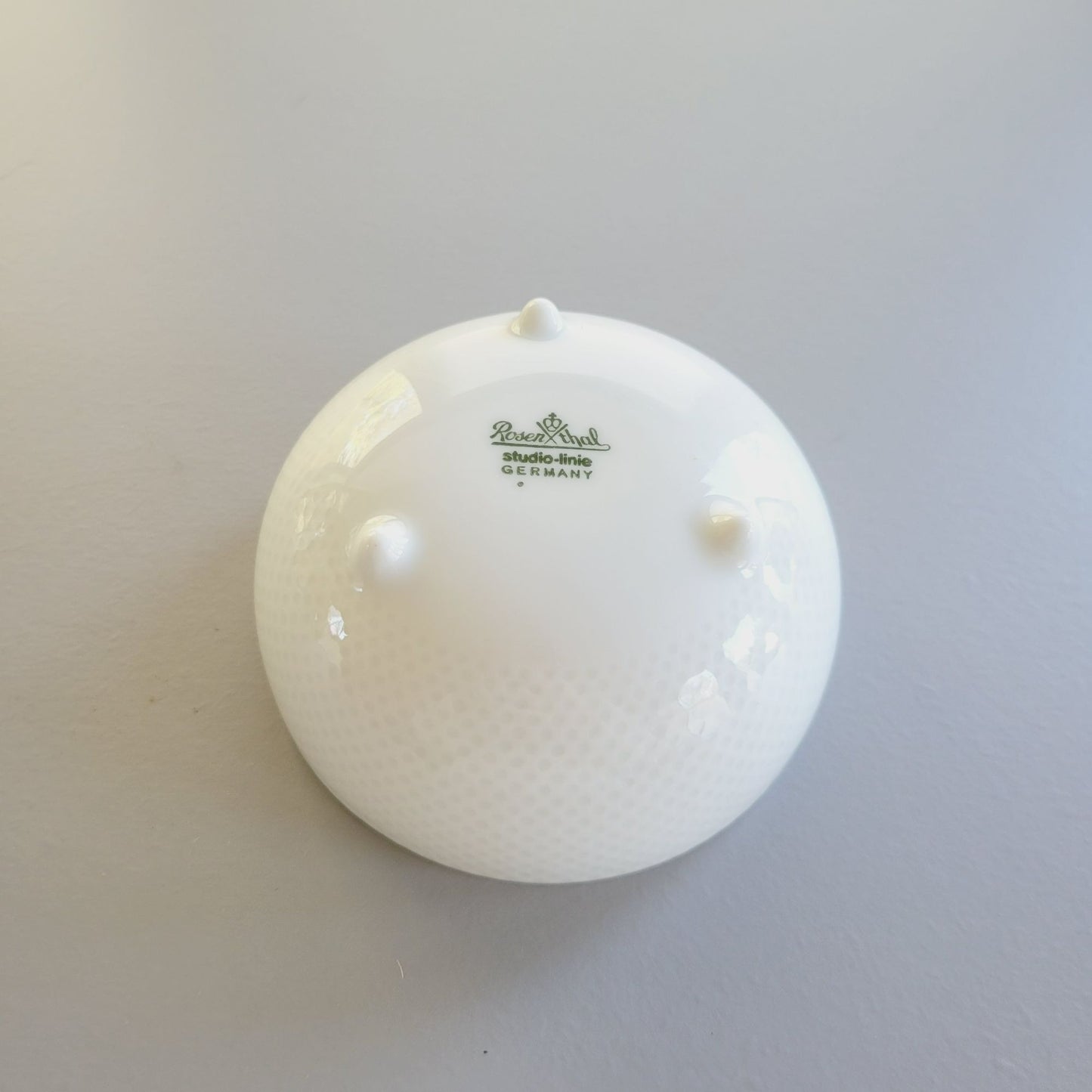 Rosenthal Studio Line Century White Dessert Bowl, by Artist Tapio Wikkala, c.1979-1980Germany