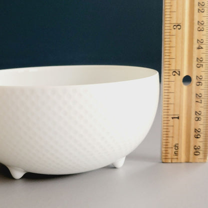 Rosenthal Studio Line Century White Dessert Bowl, by Artist Tapio Wikkala, c.1979-1980Germany