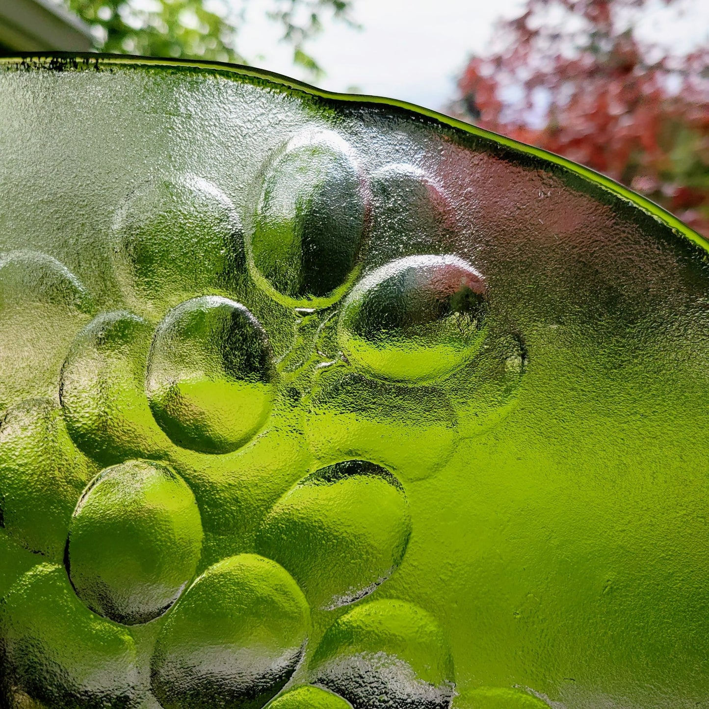 Kosta Boda Grape Shallow 13" Bowl, c.1980s, Made in Sweden