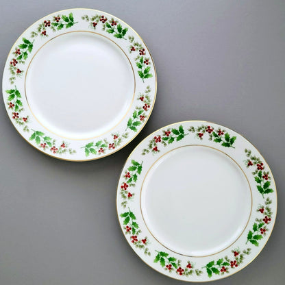 Gibson "Christmas Harmony" Salad Plate, Set of 2