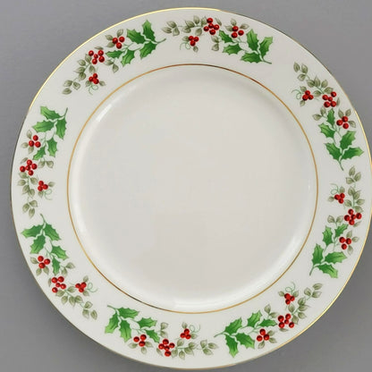 Gibson "Christmas Harmony" Salad Plate, Set of 2