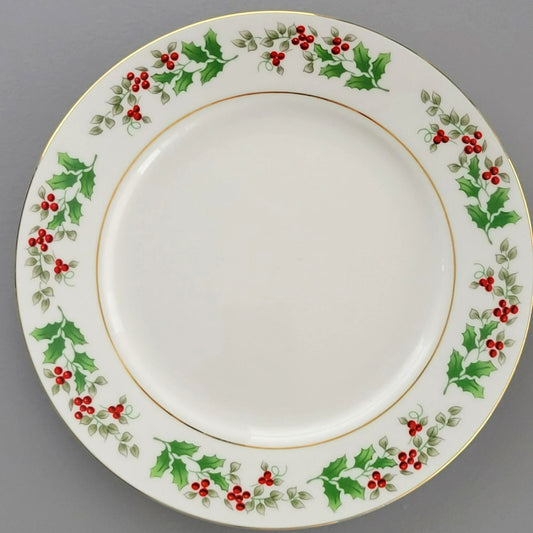 Gibson "Christmas Harmony" Salad Plate, Set of 2