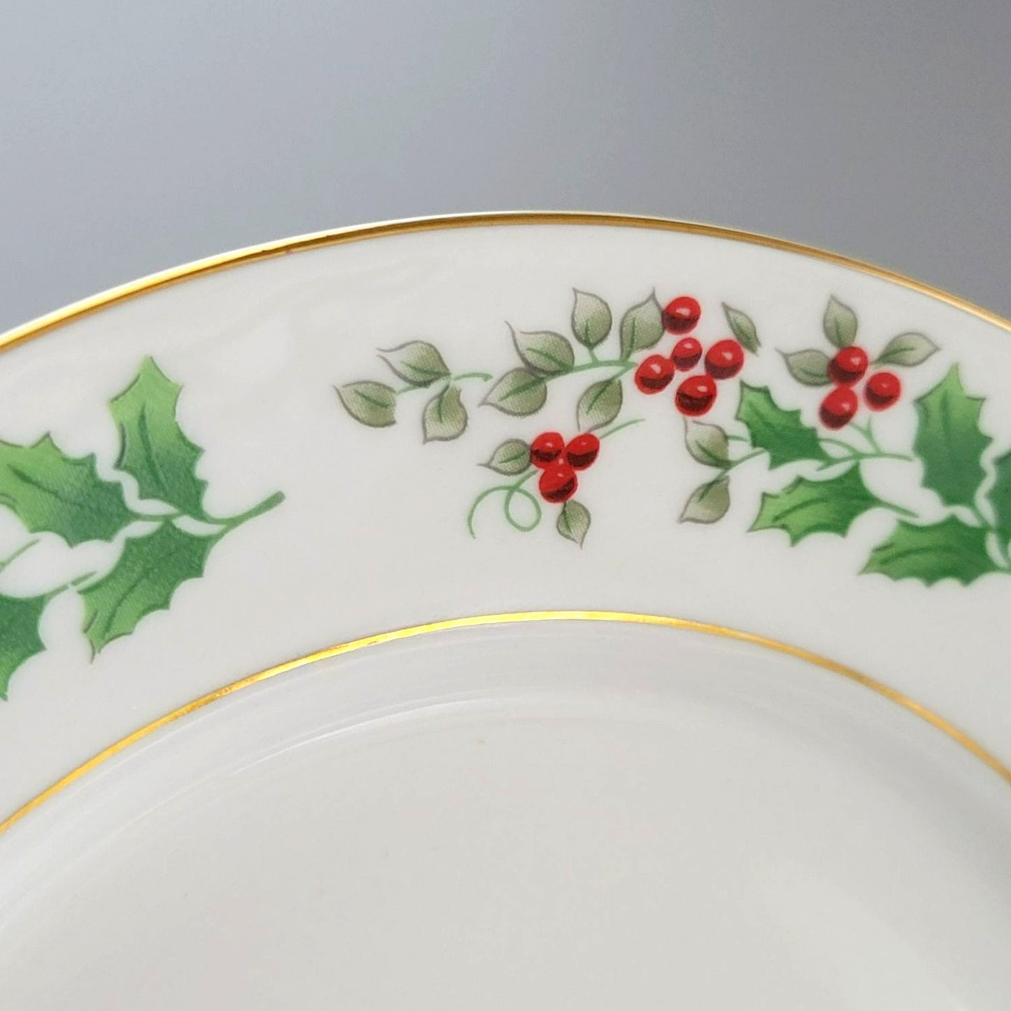 Gibson "Christmas Harmony" Salad Plate, Set of 2
