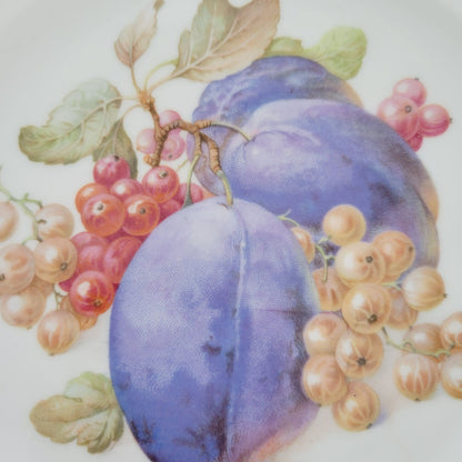 Schumann Fruit Design Salad Plate Set of 2, Embossed Edge, Made in Germany