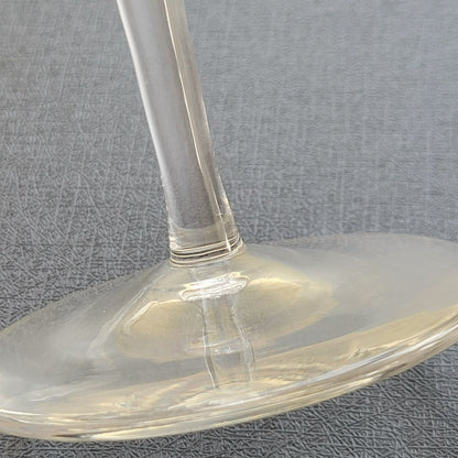 Lenox Weatherly Coupe Champagne Glasses, Set of 2, Platinum Trim, c1960-80s