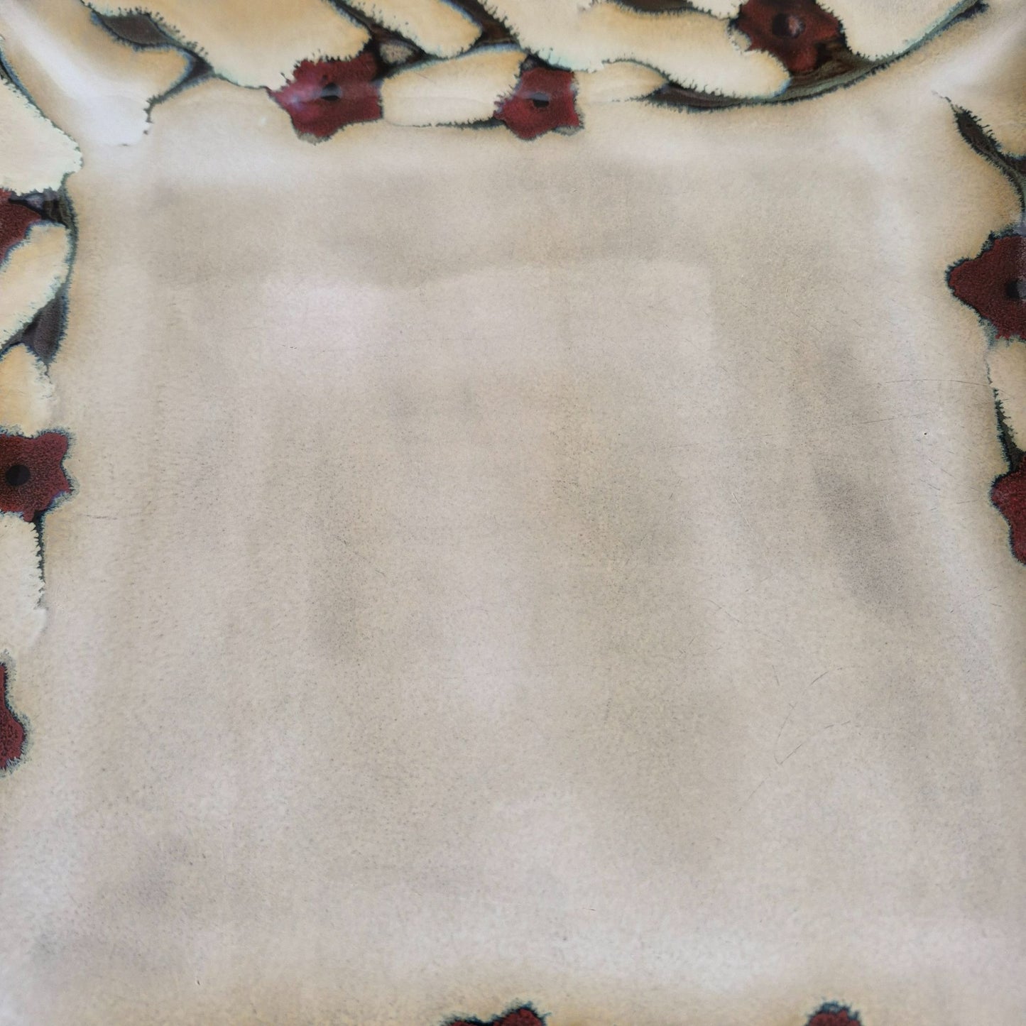 Mikasa "Desert Bloom" Square Dinner Plate, c.2009-13