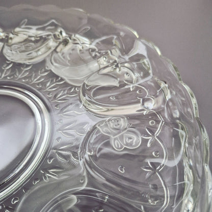 Indiana Glass Spring Time Deviled Egg Tray, USA Made